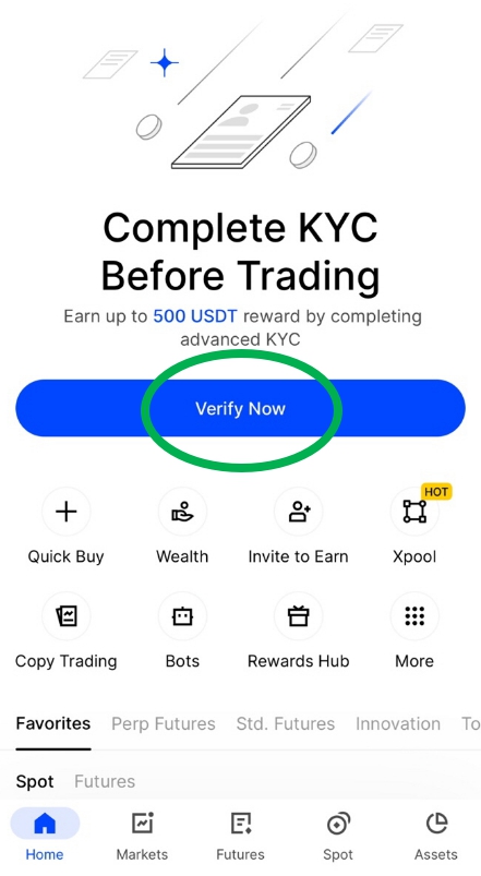 KYC step 1