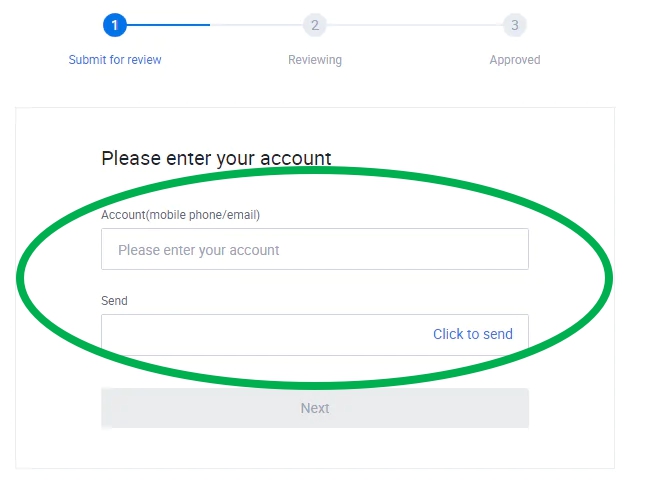 Account deletion confirmation